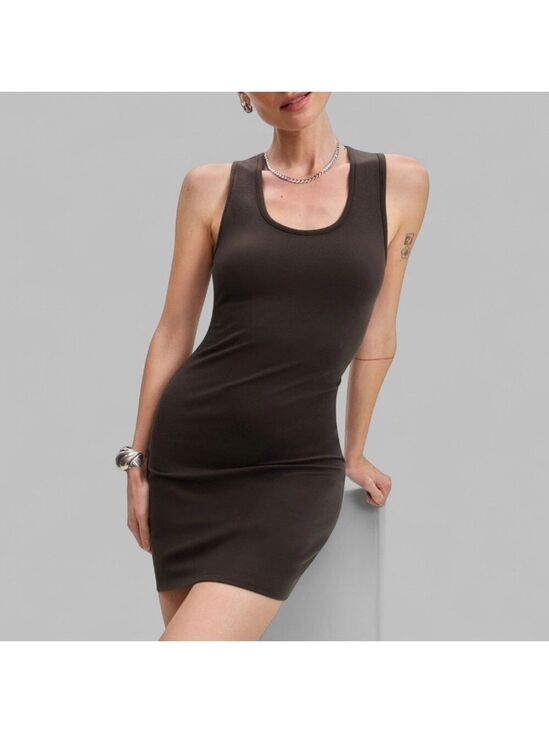 Reformation Dresses & Skirts - Reformation Kelsey Knit Dress Brown -Size M-NWT